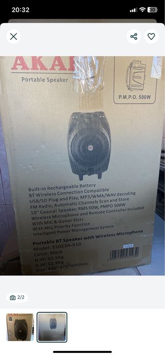 Jucarie boxa akai x10