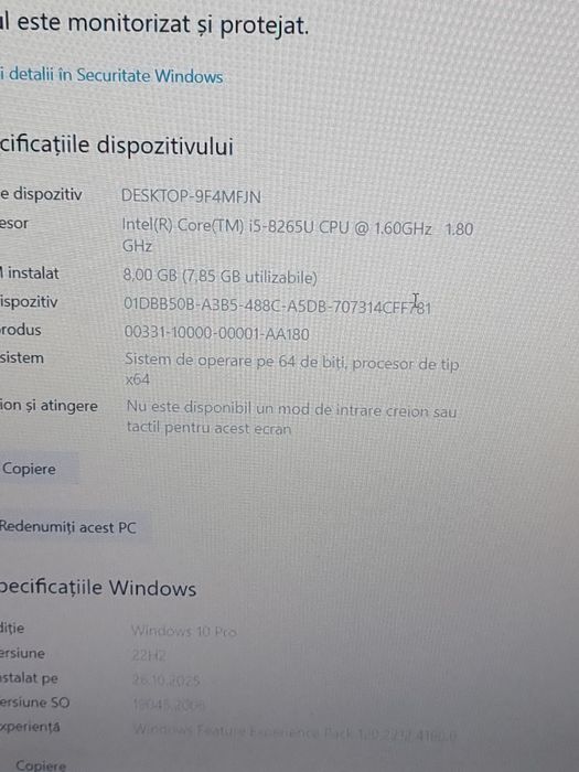 Laptop Asus Pro PX554F i5 gen8 8gram