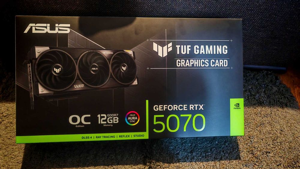 Видео карта ASUS TUF Gaming GeForce RTX 5070 12GB OC Edition