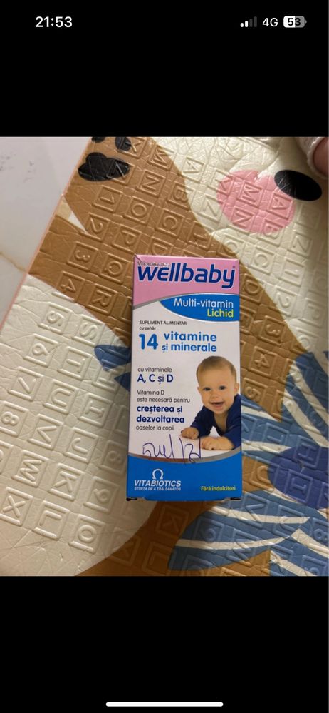 Wellbaby multivitamin liquid