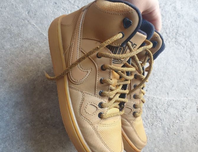 Nike Force mid camel color nr 37