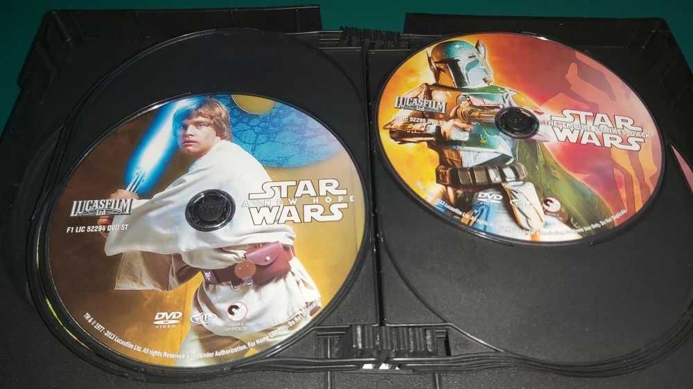 Star Wars - Colectie Completa 11 DVD Dub. si sub. in limba romana