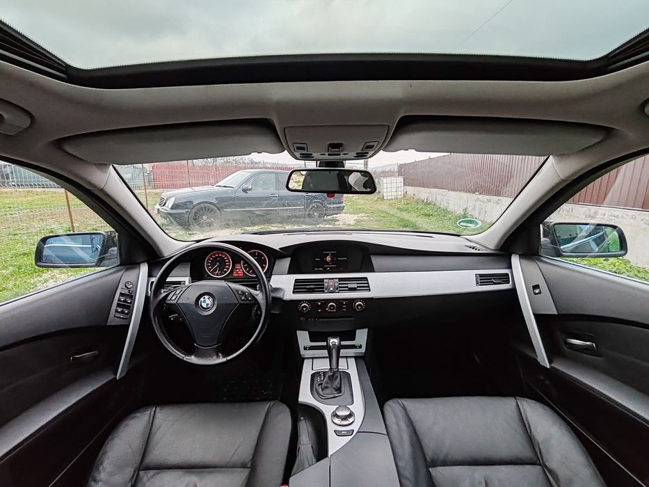 BMW E60 525d 177cp automat 2005 trapa/xenon/piele