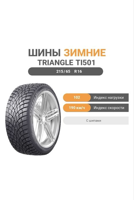 Triangle 215/65 r16 с шипами (Ti-501)