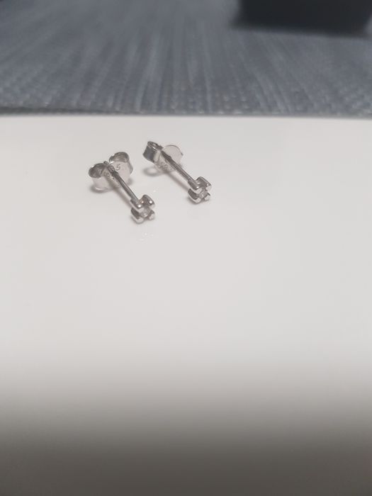 Златни обеци с диаманти Desire