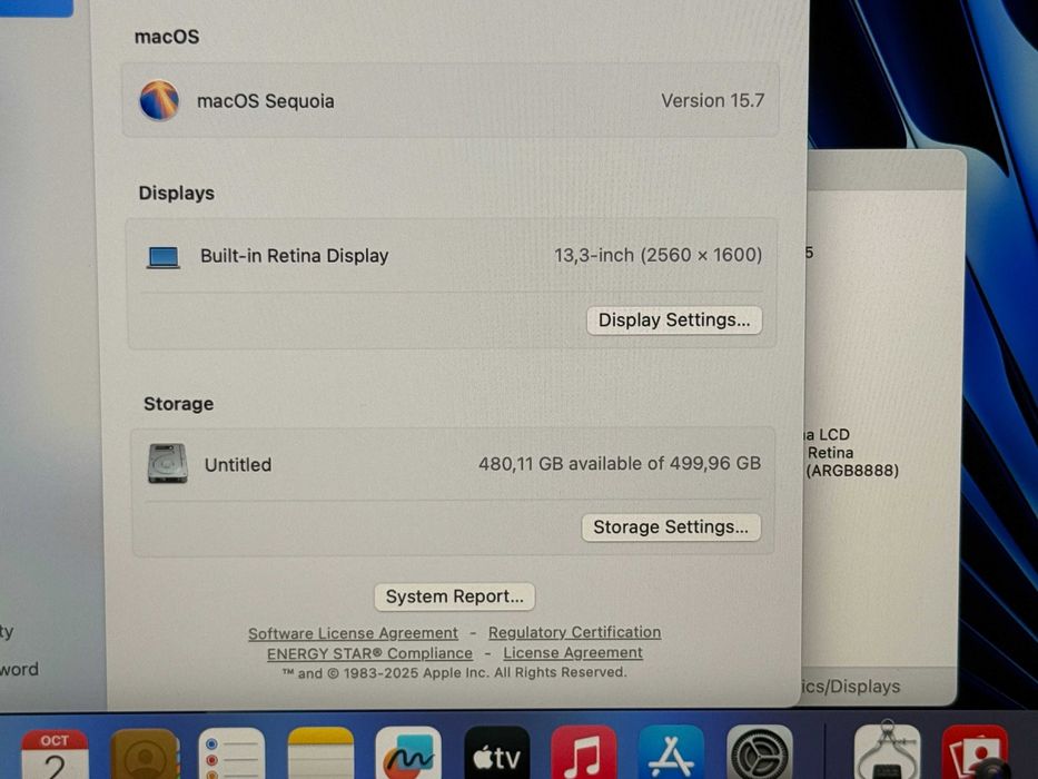 MacBook Pro 13 2018 4TB3`Core i5-8259U/16GB RAM/512GB SSD/Бат 8ч