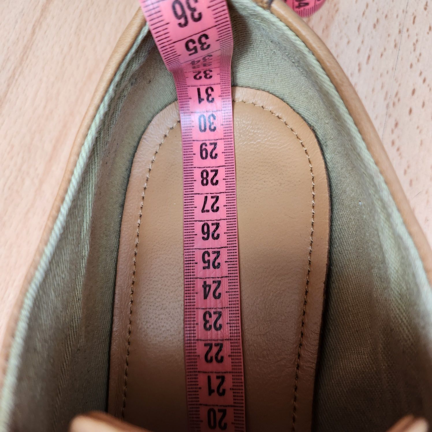 Pantofi piele maro deschis - barbati 43