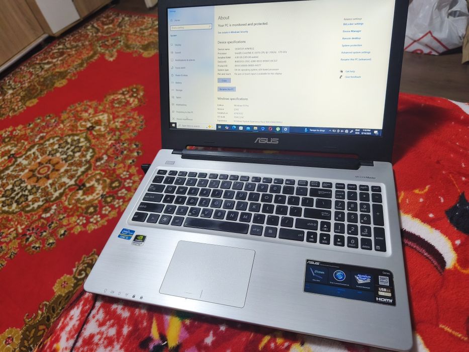 Leptop asus i5 placa video GT 635 M