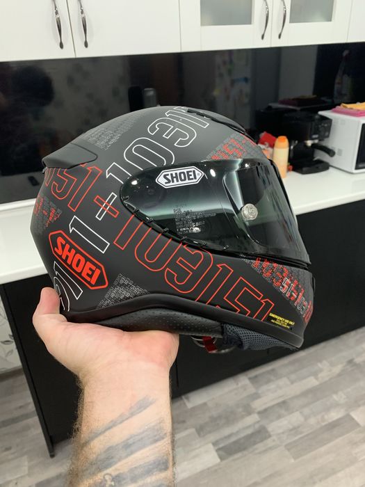 Shoei NXR Permutation TC-1 размер S