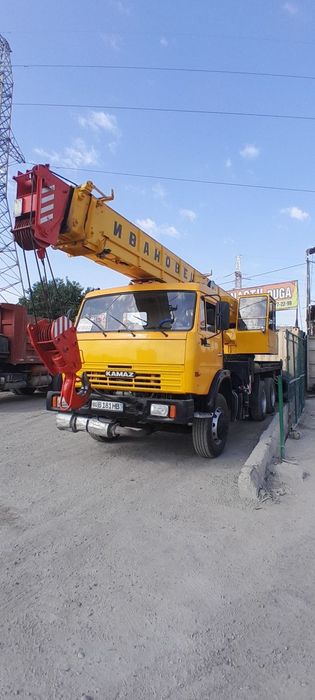 Avtokran sotiladi 25t 21m kamaz ivanoves srochna