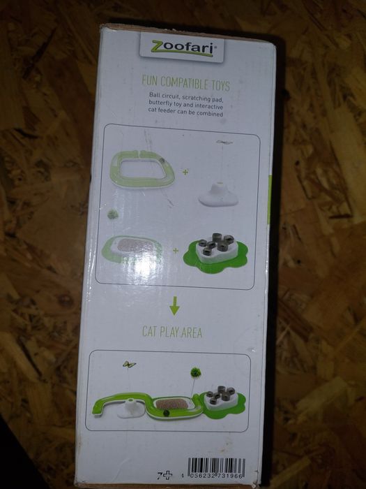 Platou interactiv pisica