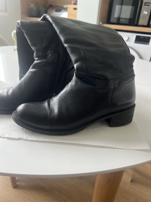 Ботуши  естествема  кожа