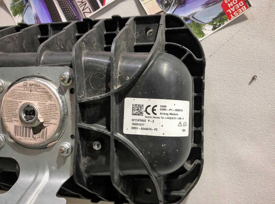 Ford Focus 4391 kit airbag pasager volan plansa de bord set centuri