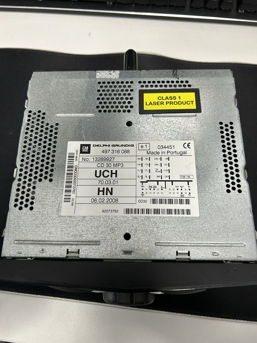 Radio CD30 MP3 Opel