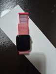 Apple watch seria 6 gold aluminium case pink sand sport band