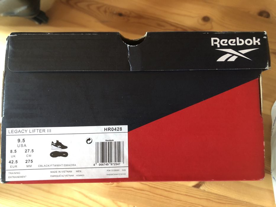 Продавам щангети Reebok Legacy Lifter III и Lifter PR III