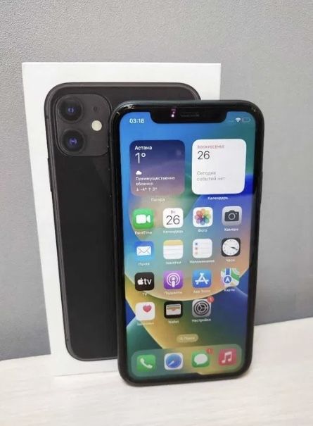 Продам IPhone 11 64G Black в хорошем состянии все работает хорошо