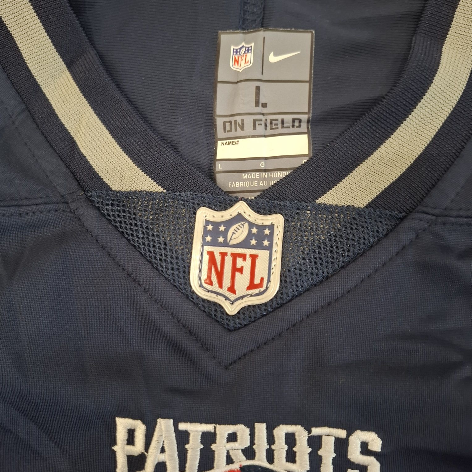 NIKE NFL фланелка на New England Patriots НОВА