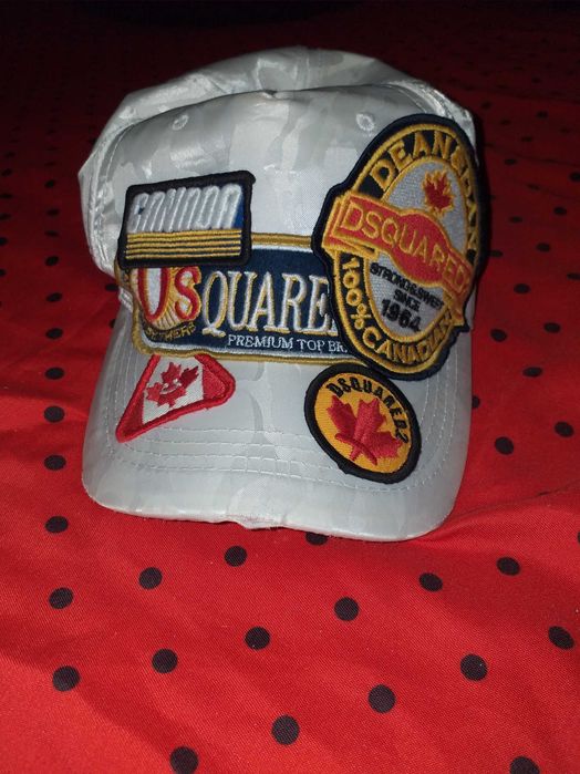 Șapcă Dsquared albă