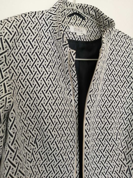 Sacou DIKA masura S cu fermoar dama business office casual tip jacheta