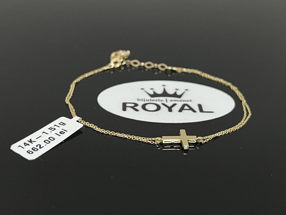 Bijuteria Royal CB : Bratara dama aur 14k 585 1,51 grame