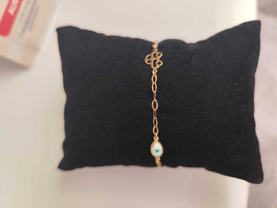 Bratara aur 9 K, 1.22 gr. (Ag.39 Gara 2 / b17047.2) Garantie 2 Ani!