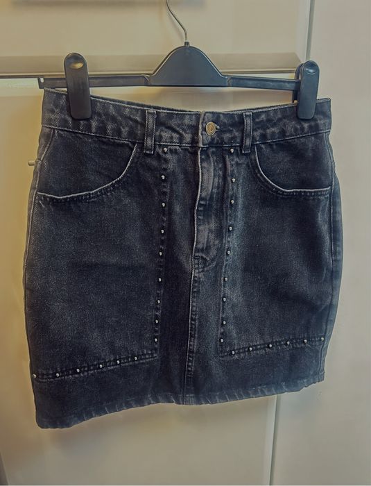 Fusta din blug, neagra, marimea L