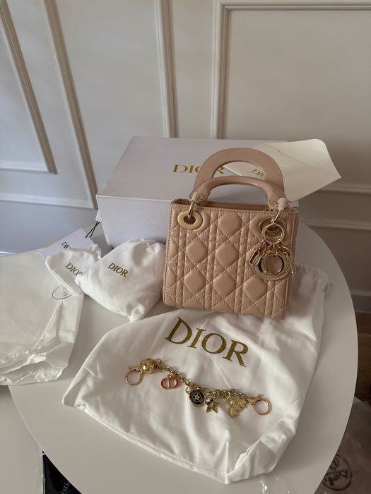 Geanta Lady Dior roz