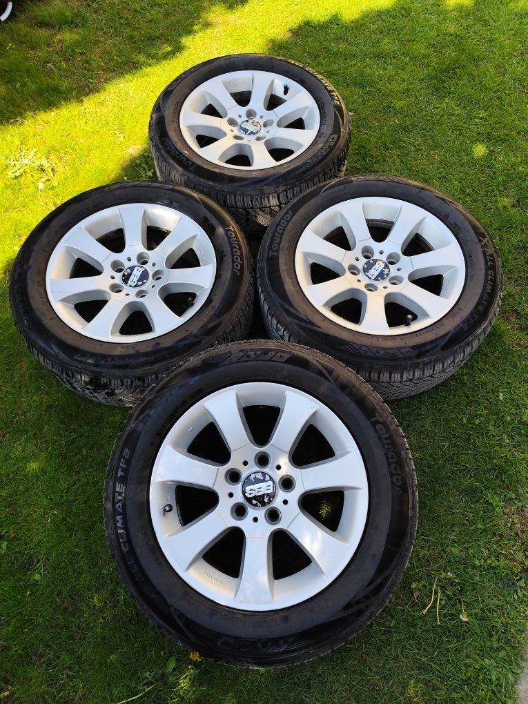 Джанти за BMW E60 E90 16" BBS със все сезонни гуми 225 55 16