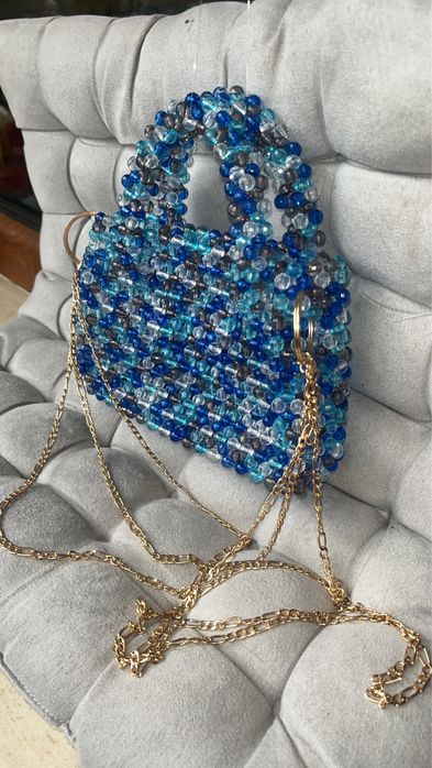 Ръчно изработена чанта от мъниста