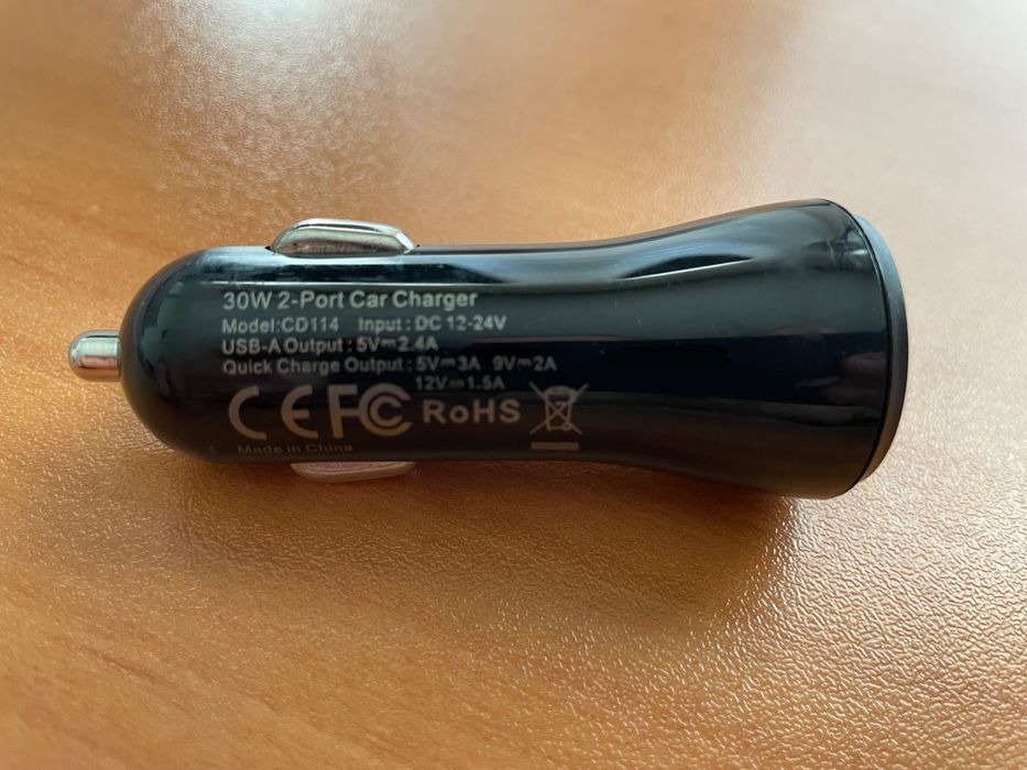 Зарядно за заплка на кола Ugreen