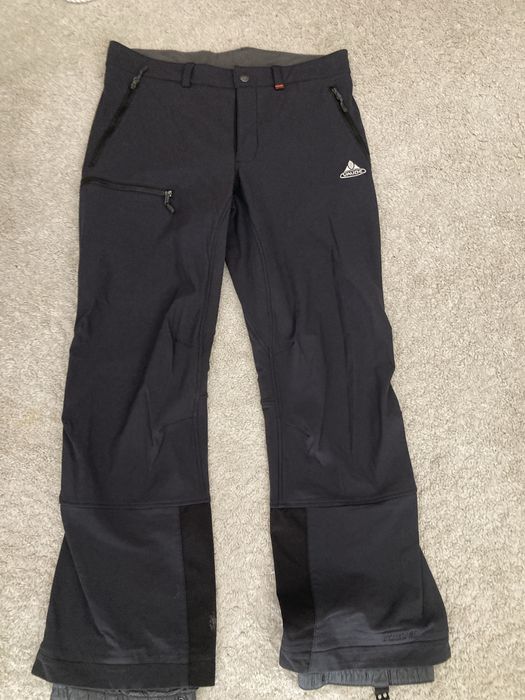 Pantaloni Vaude M-L softshell gros cu aerisiri munte