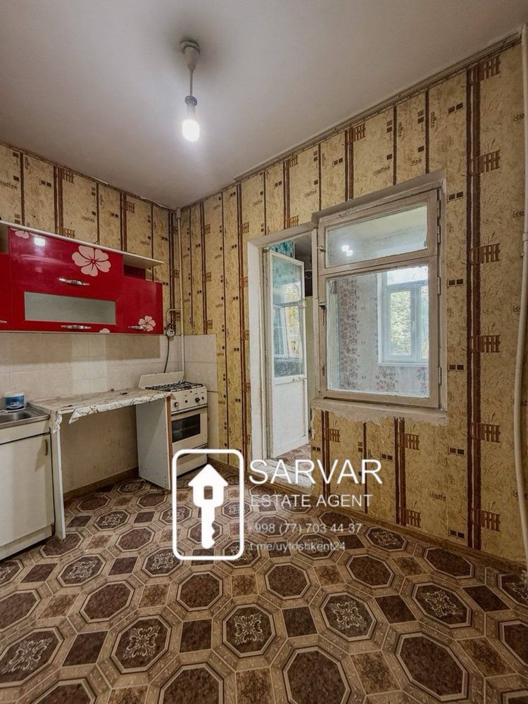 2-комнатная квартира Карасу-1, 60м², 4/5 этаж, 2х6 кирпич