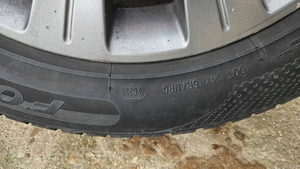 Jante 16 inchi Mercedes cu cauciucuri