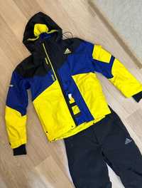 Лыжный костюм мужской куртка и комбинезон Adidas оригинал