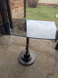 Стеклянный столик для гаража или Дачи
