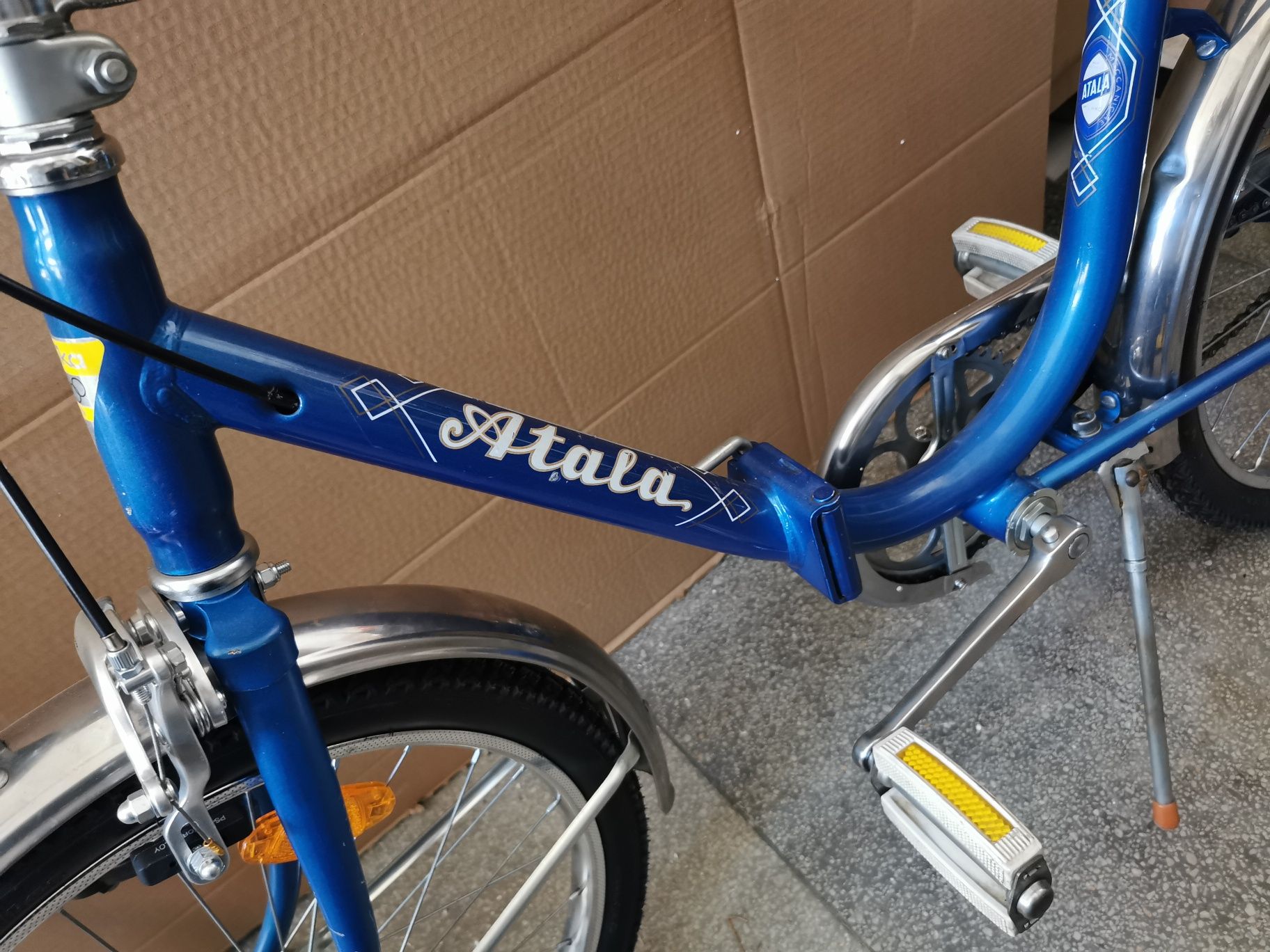 Vintage Vând bicicleta Atala Pliabila 3 viteze Service Complet Clasică