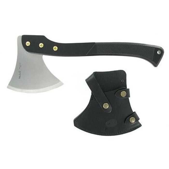 Испанска брадвичка MUELA HA-W с кожен калъф Брадва за туризъм