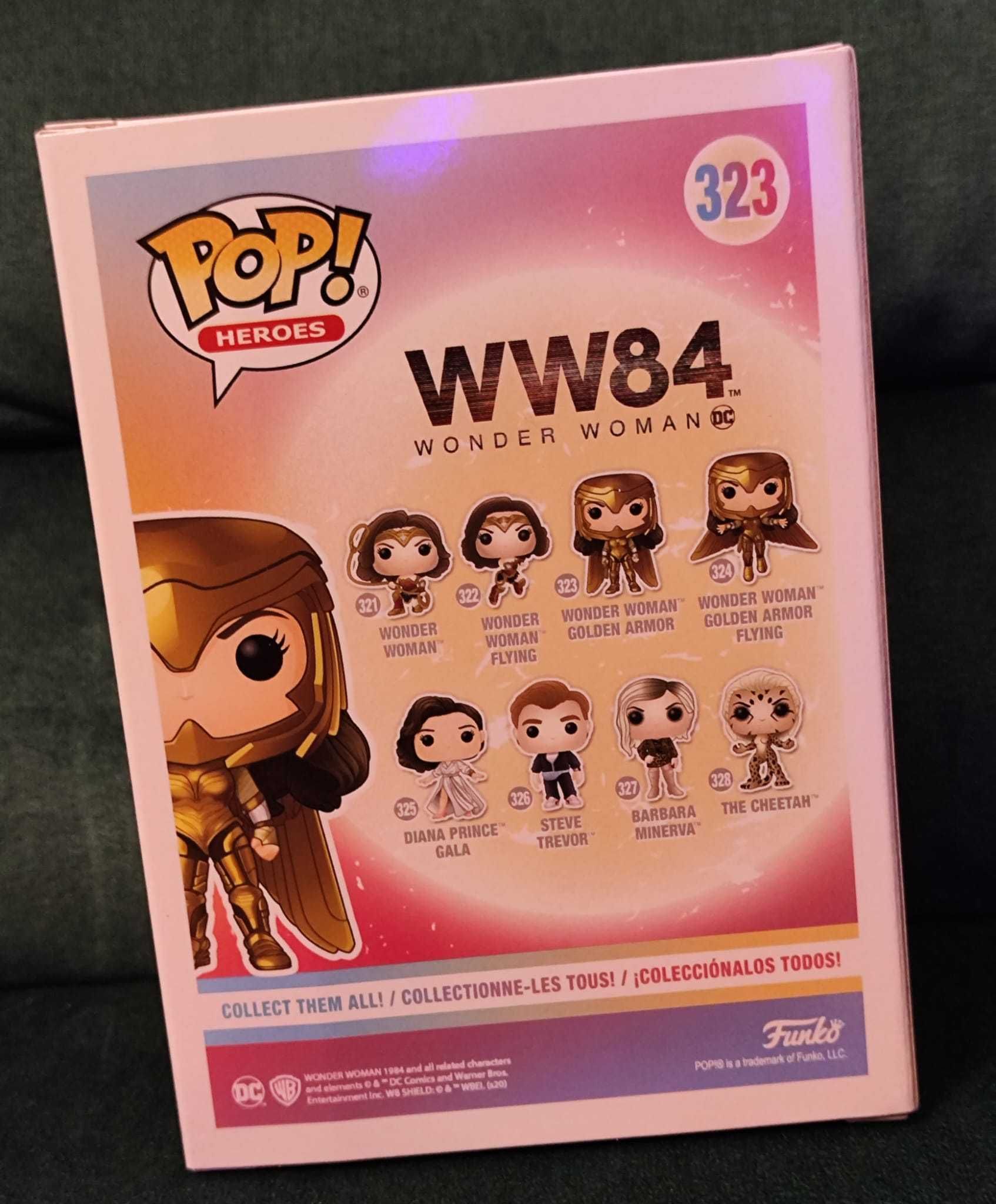 Figurina Funko Pop DC Comics - Wonder Woman Golden Armor #323 (WW84)