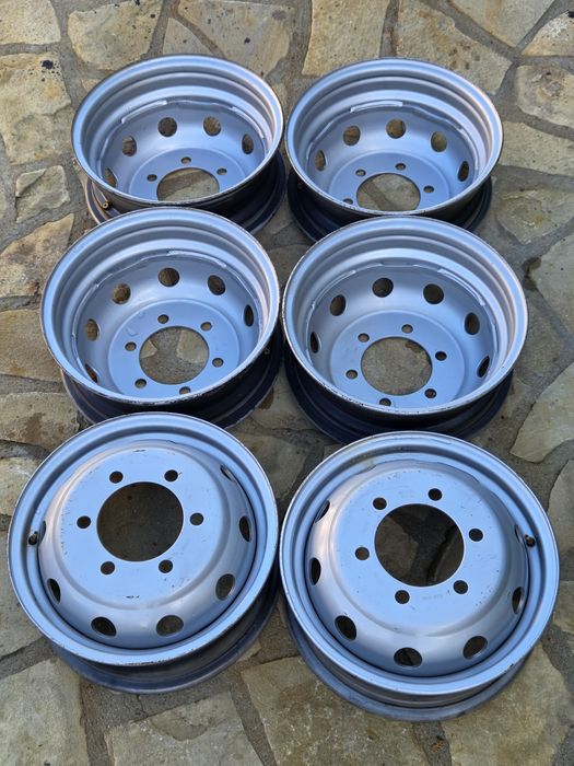 Jante Iveco Nissan Cabstar Pe 15" cu 6 Prezoane pentru Roți Duble Spat