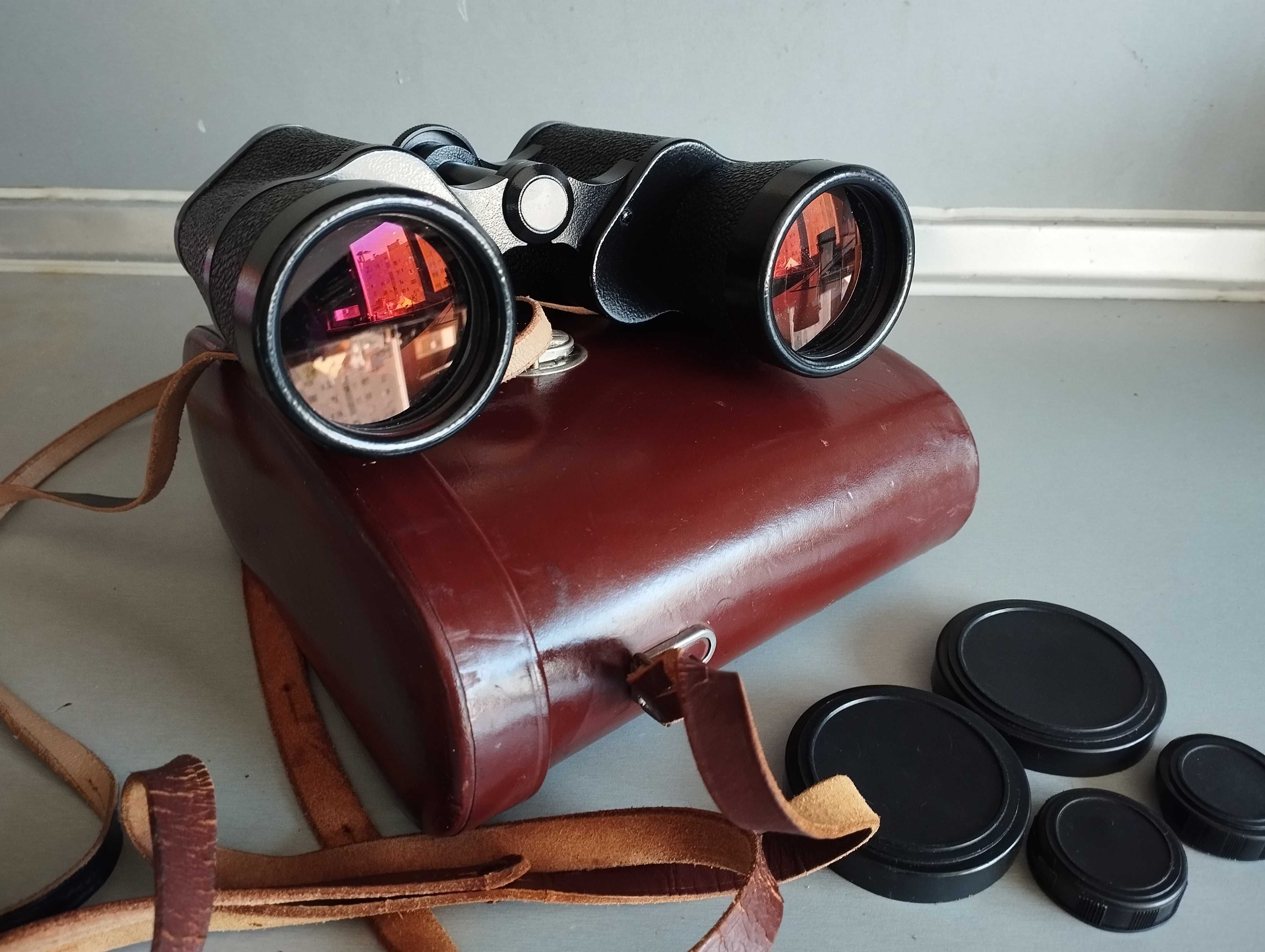 ТОП Немски Бинокъл Carl Zeiss Jena JENOPTEM-MULTI-COATED -10 х 50W-ГДР