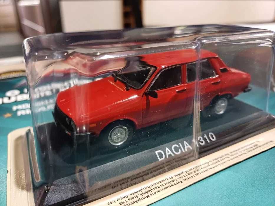 Macheta Dacia 1310 rosie, 1/43, colectia Masini de Legenda