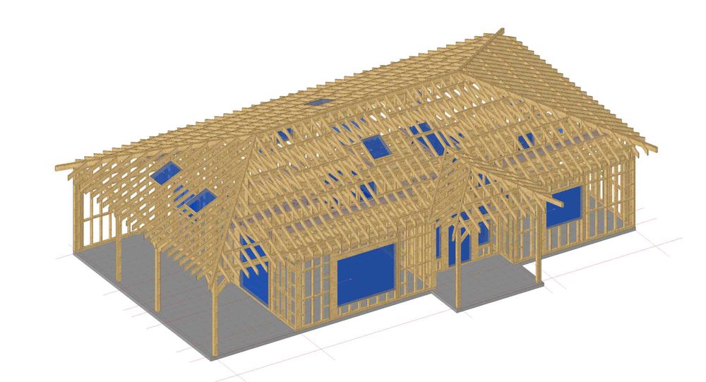 Proiectare si detaliere structuri din lemn (CADWorks)