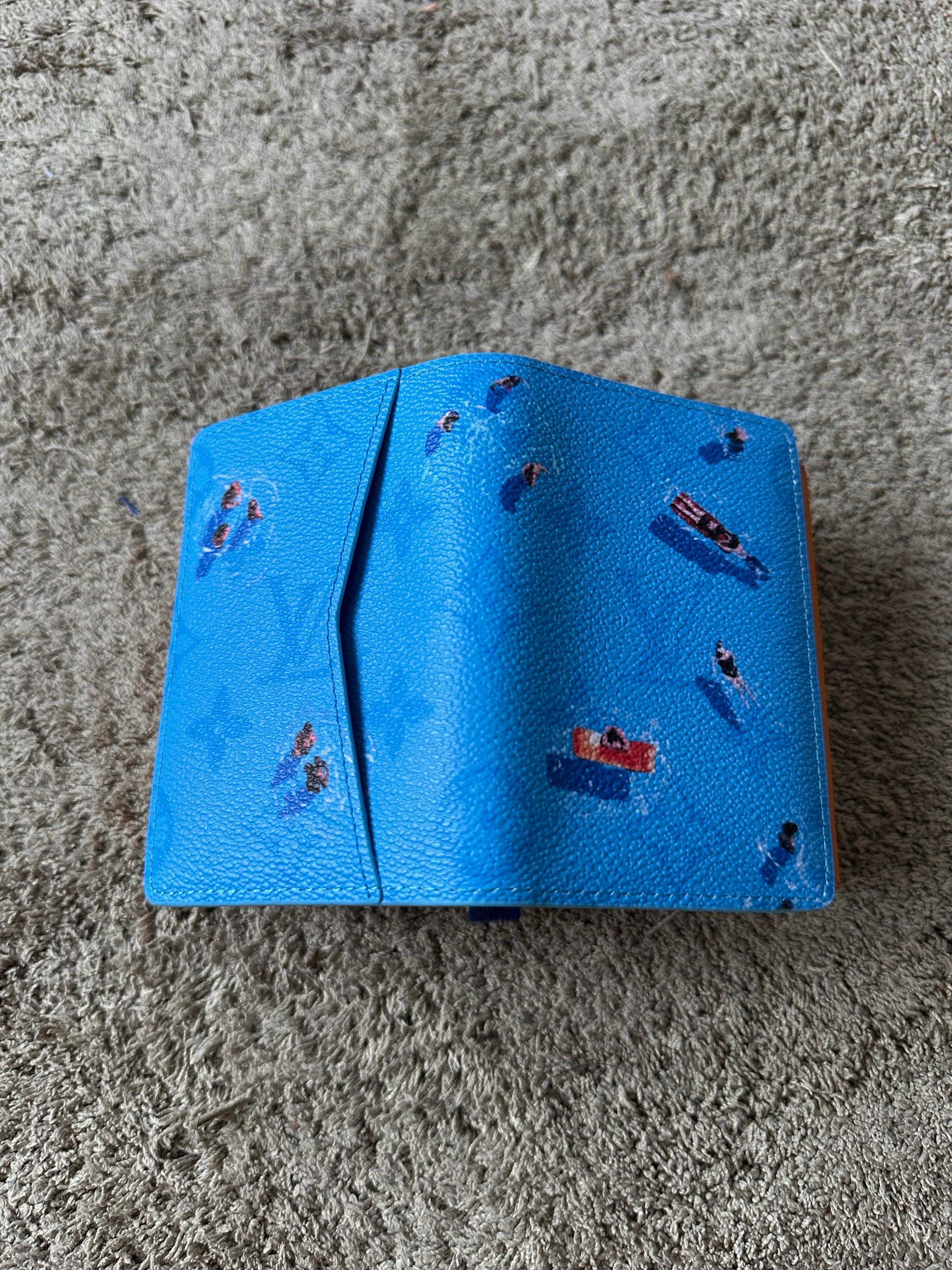 Louis Vuitton LV Pocket Organizer Blue Lagoon M14881