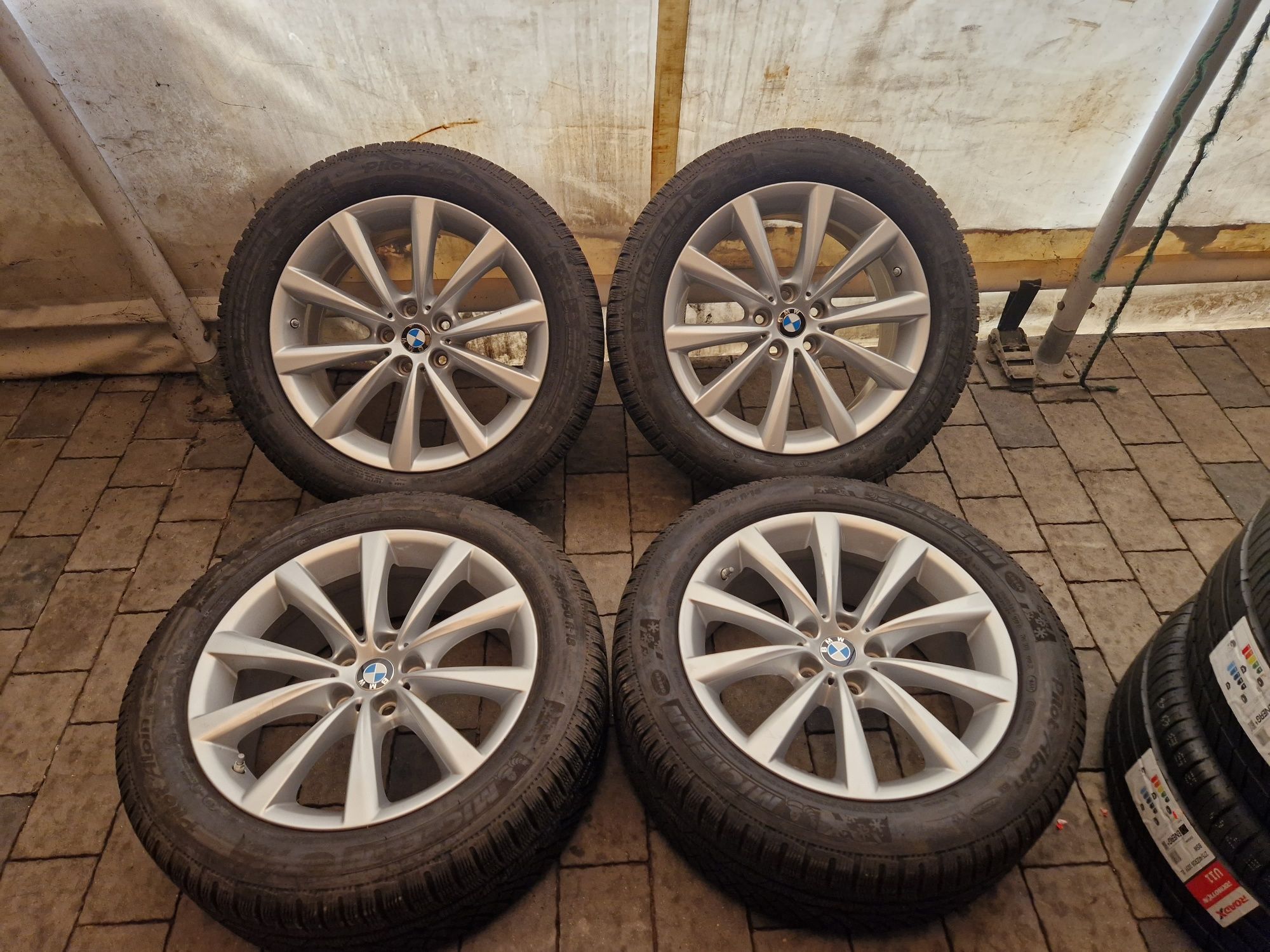 Jante BMW G11 5x112 pe 18 Anvelope Iarna Michelin Run Flat 245/50/18