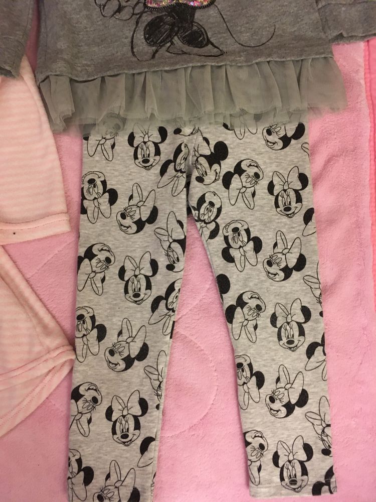 Set bumbac Minnie & Mickey Mouse 3-4-5 ani