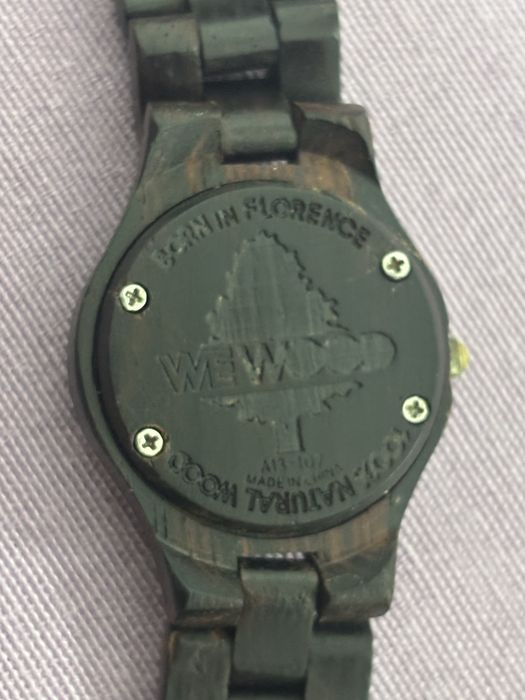 Vand ceas de lemn We Wood