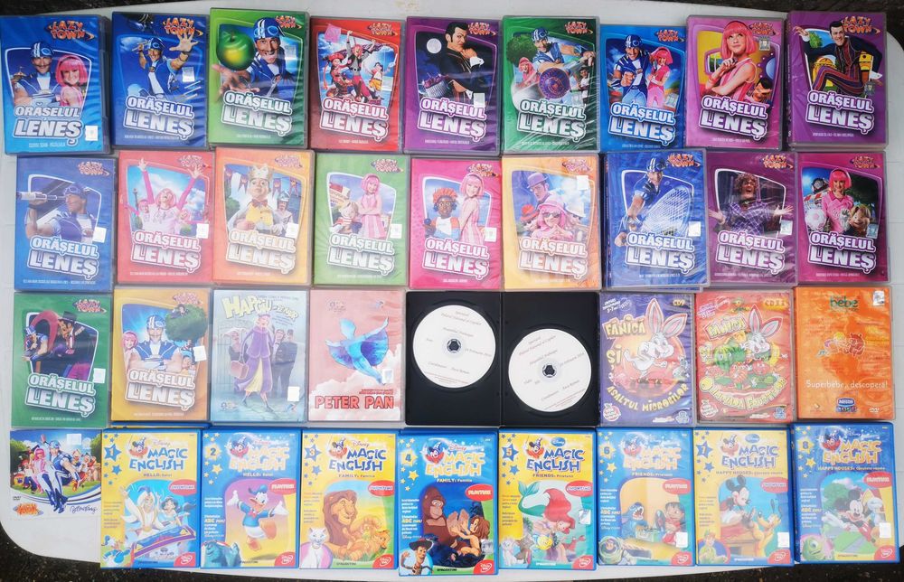 DVD filme craciun desene animate disney manga anime oraselul lenes etc