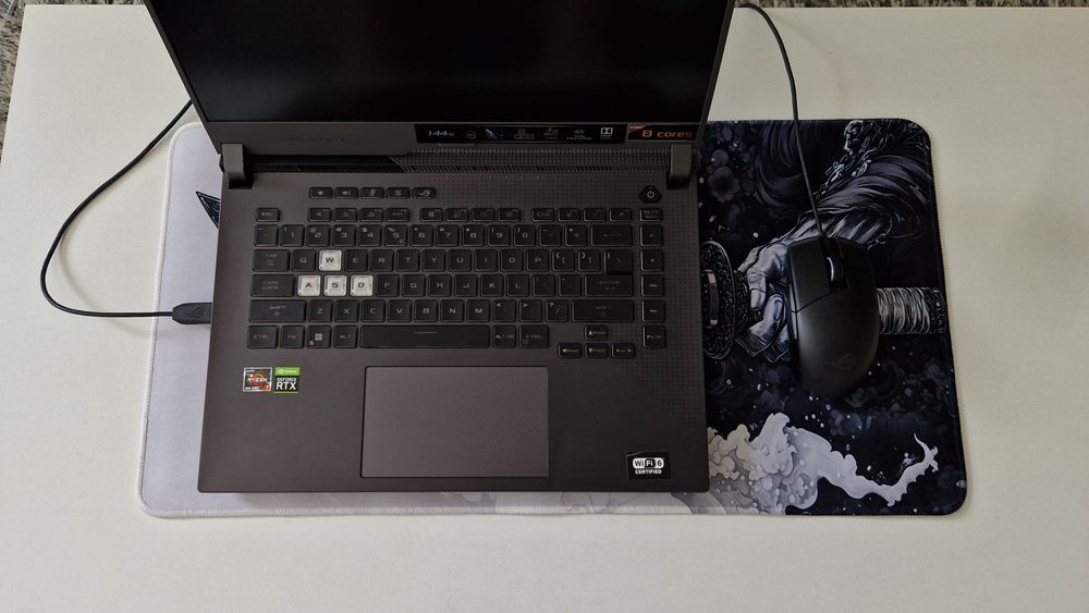 Deskmat gaming 60x30 cm – design samurai