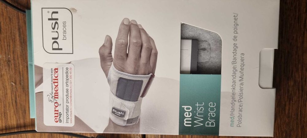 Orteza de mana Push Med Splint - pentru mâna stângă